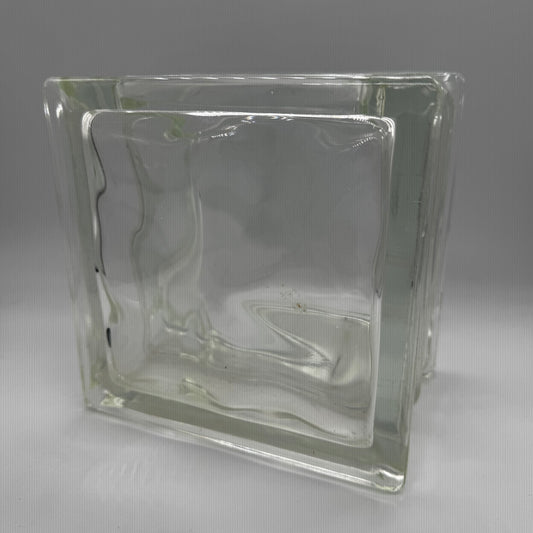 Medium Glass Block Vase