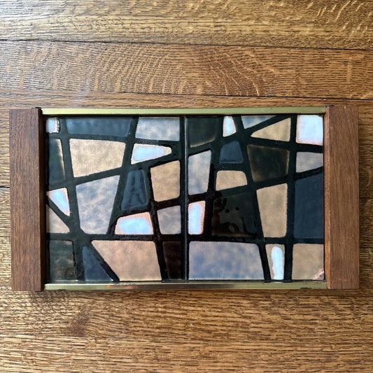 Vintage Danish Tile Tray