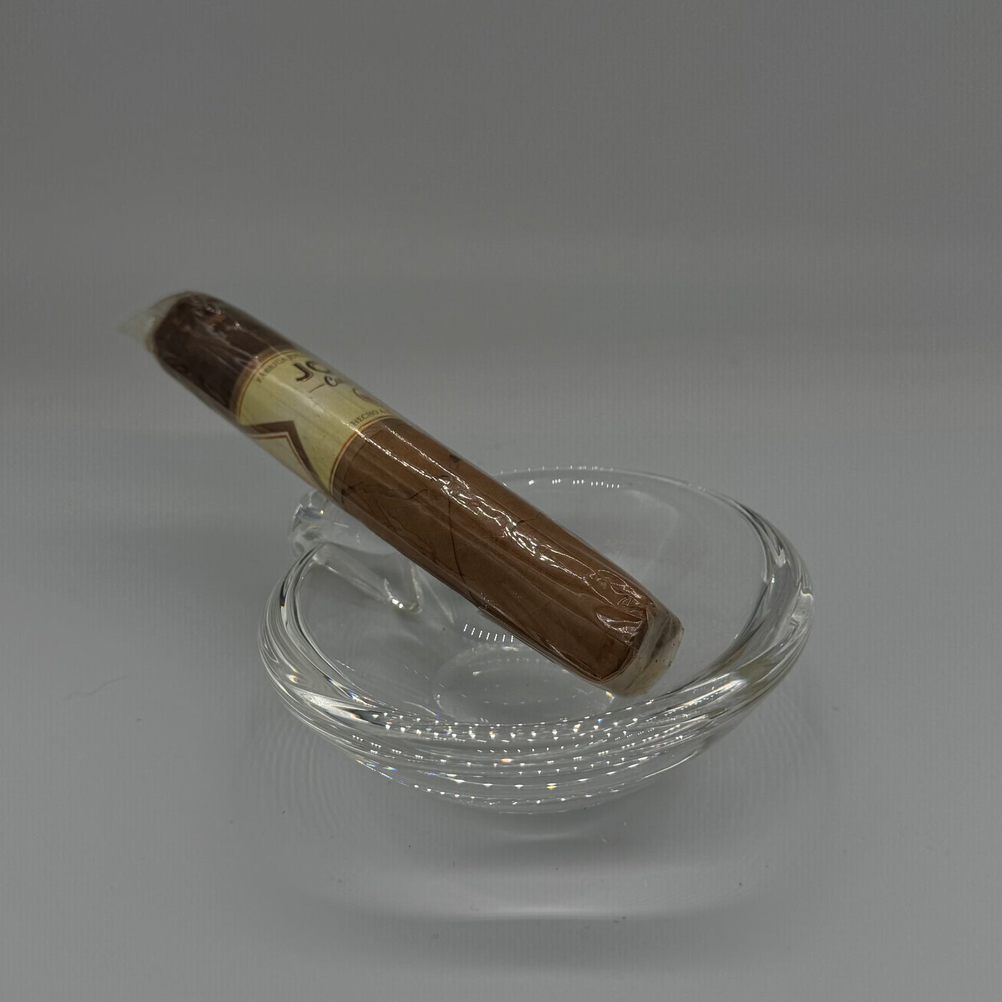 Glass Ash Tray & Holder