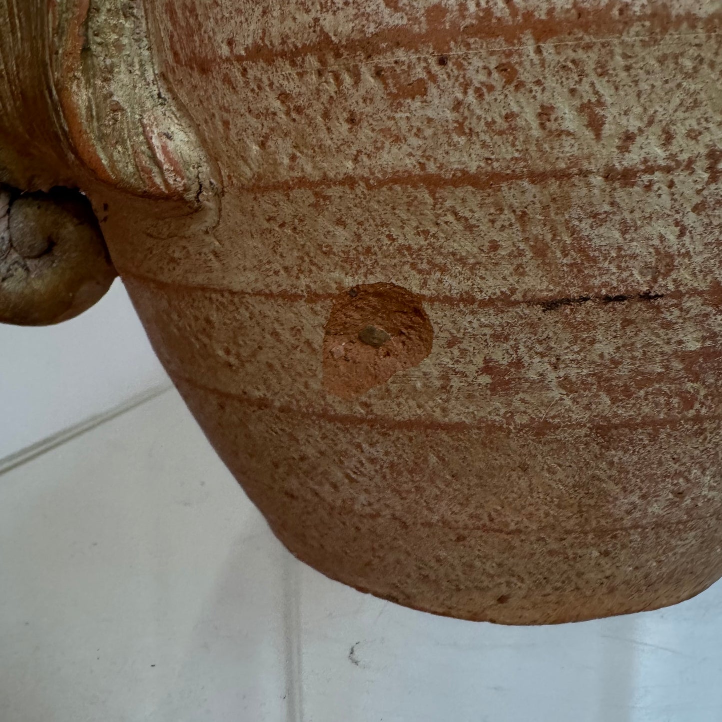 Earthenware Elephant Head Planter