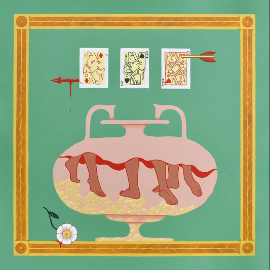 "Fall of Troy" Painting by Michael Ezzell