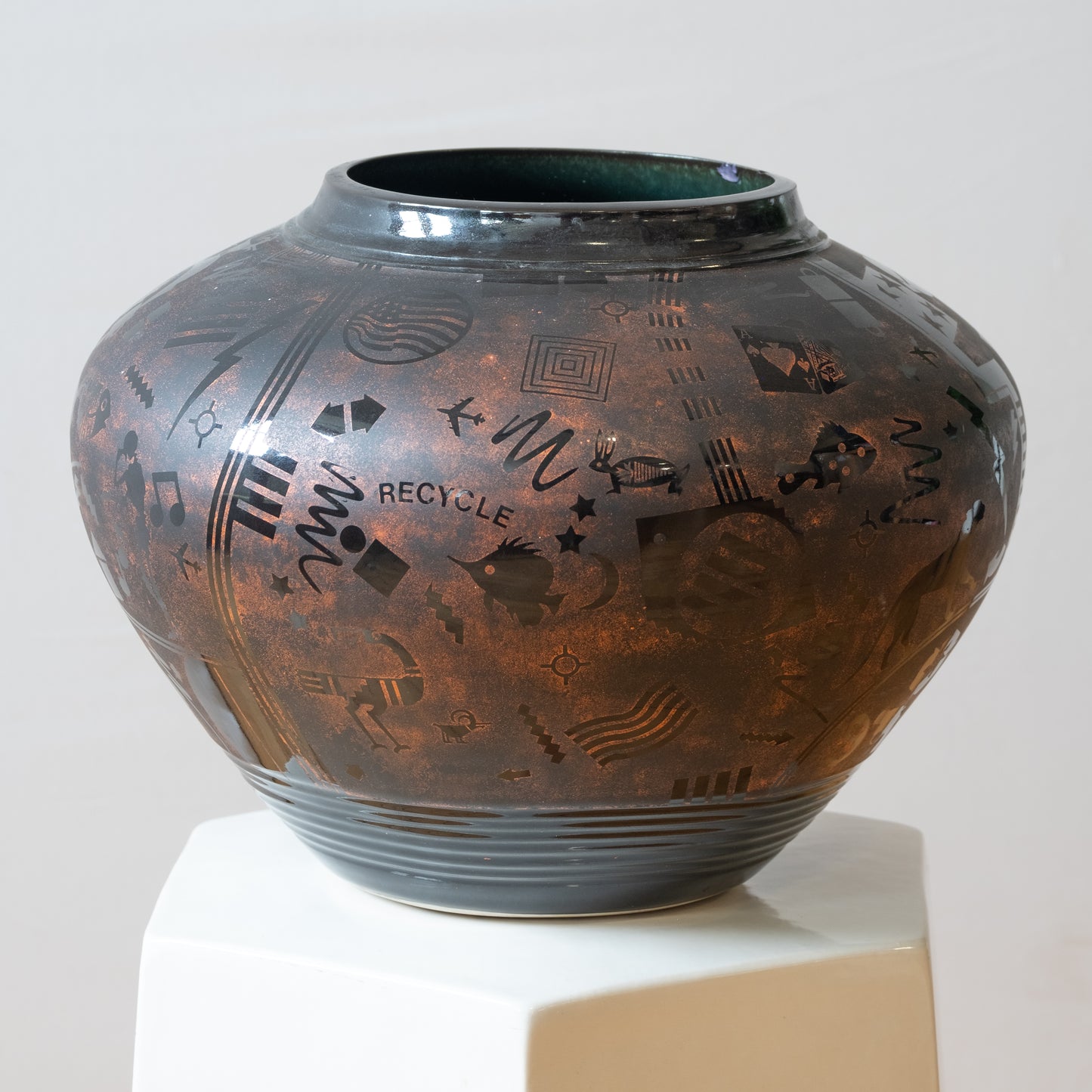 Stephan Fabrico Memphis Style Vase