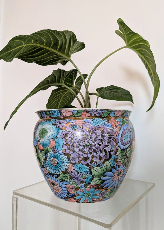 Japanese Gilded Koi Vase