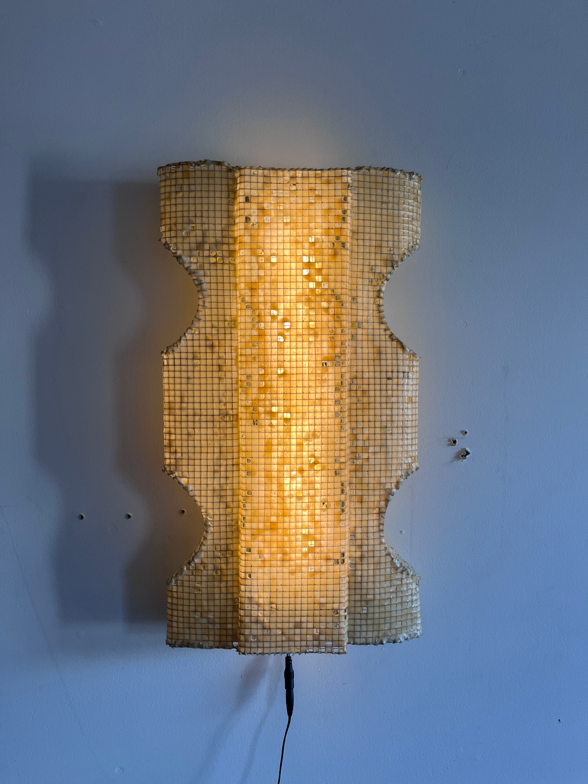 Theca Lighted Wall Sconce by Wes Sanders