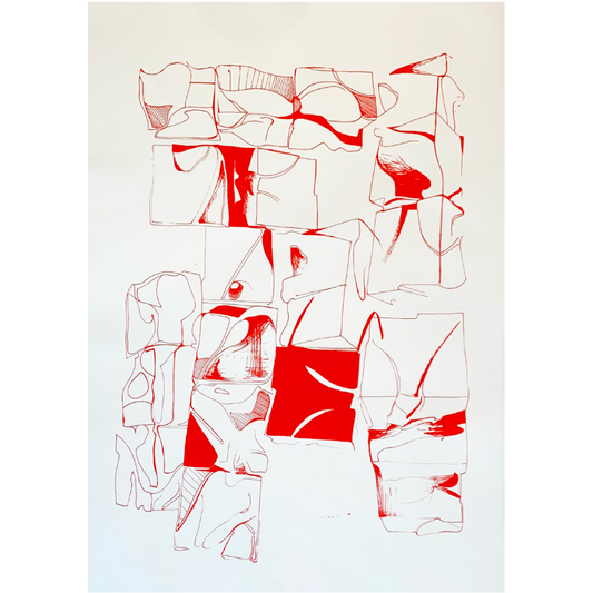 Cube Print by Kate Dannessa