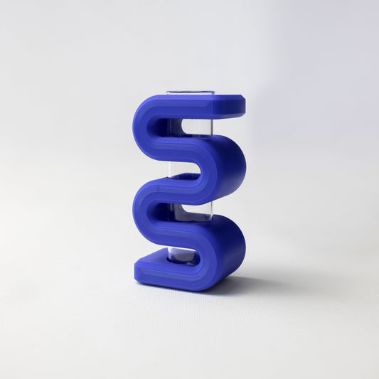 Squiggle Bud Vase [Cobalt] PREORDER