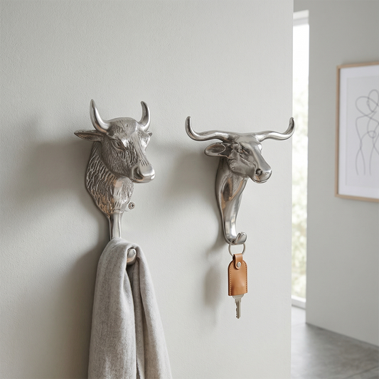 Decorative Bull Wall Hook