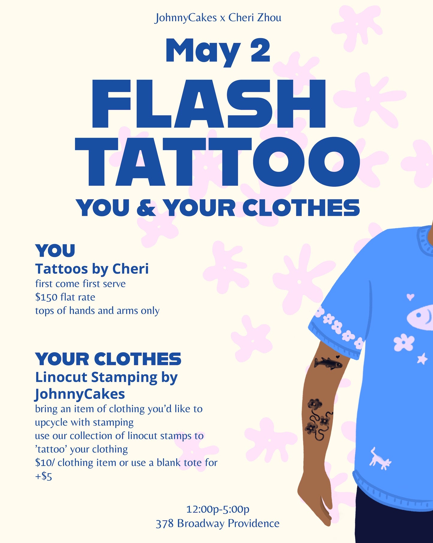 Flash Day: Tattoo You and Your Clothes